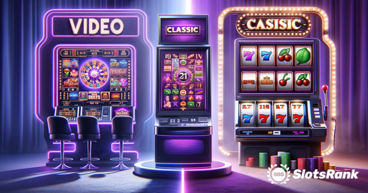Βίντεο εναντίον κλασικών διαδικτυακών κουλοχέρηδων καζίνο: Ποιος είναι καλύτερος;